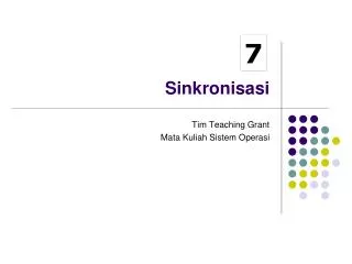 sinkronisasi