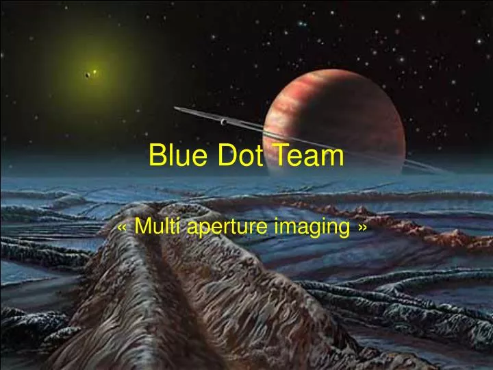 blue dot team