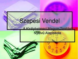 szepesi vendel