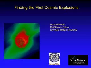 Finding the First Cosmic Explosions