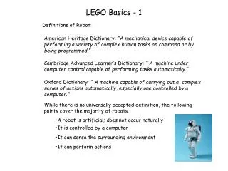 LEGO Basics - 1