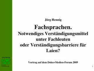 j rg hennig