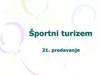 portni turizem