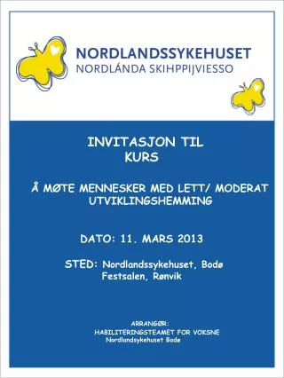 invitasjon til kurs