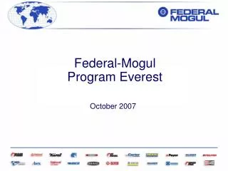 Federal-Mogul Program Everest