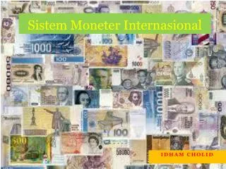 sistem moneter internasional