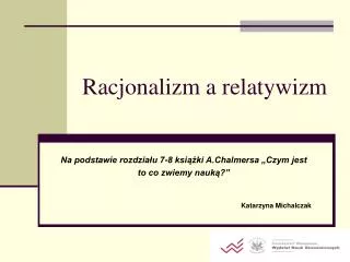 racjonalizm a relatywizm