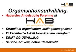 organisationsudvikling