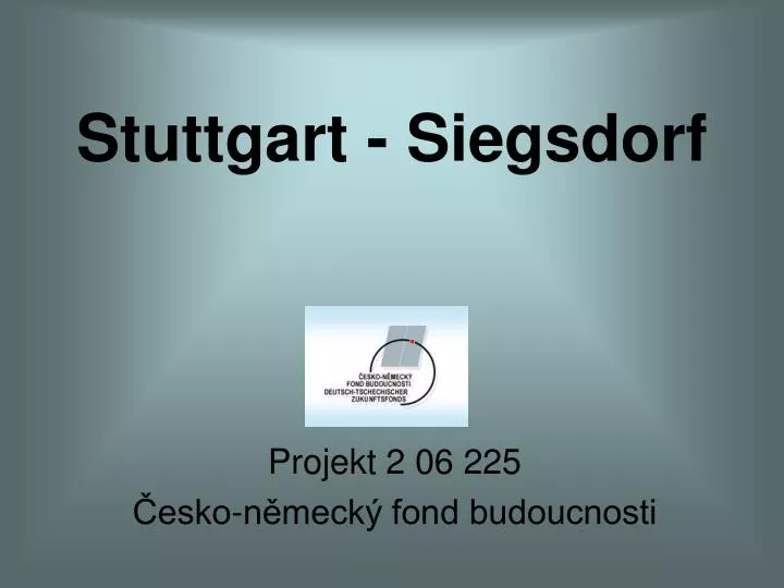 stuttgart siegsdorf