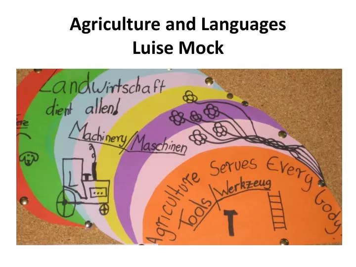 agriculture and languages luise mock