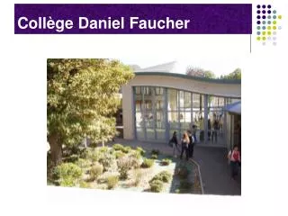coll ge daniel faucher