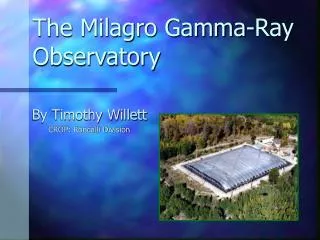 The Milagro Gamma-Ray Observatory