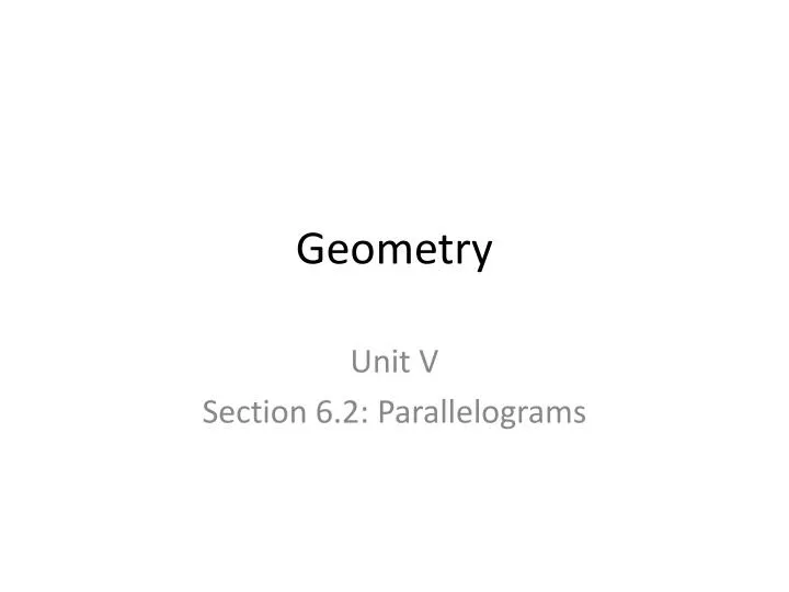 geometry