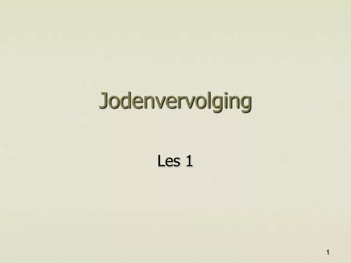 jodenvervolging