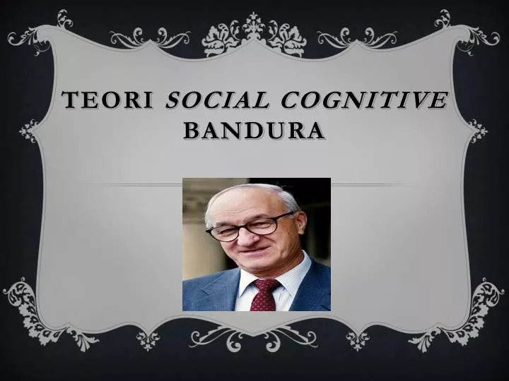 teori social cognitive bandura