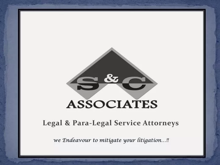 legal para legal service attorneys we endeavour to mitigate your litigation