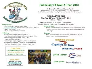 Financially Fit Bowl-A-Thon 2013
