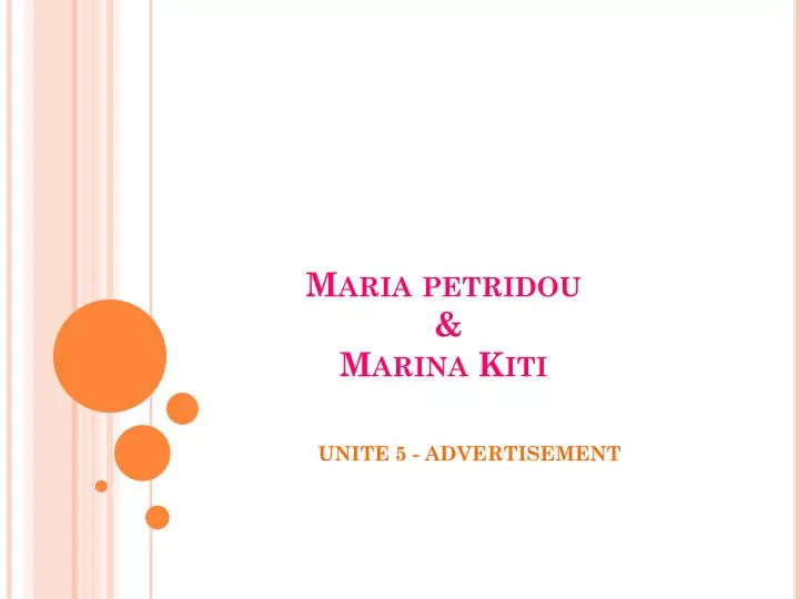 maria petridou marina kiti