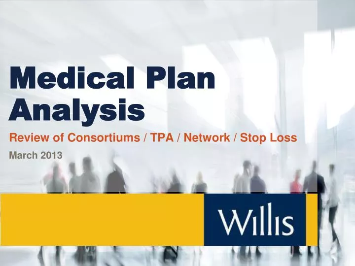 medical plan analysis