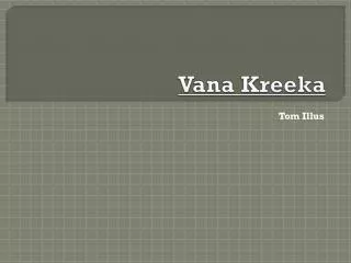 vana kreeka