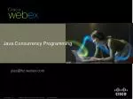 Java Concurrency Programming - slide 1