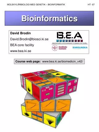 Bioinformatics