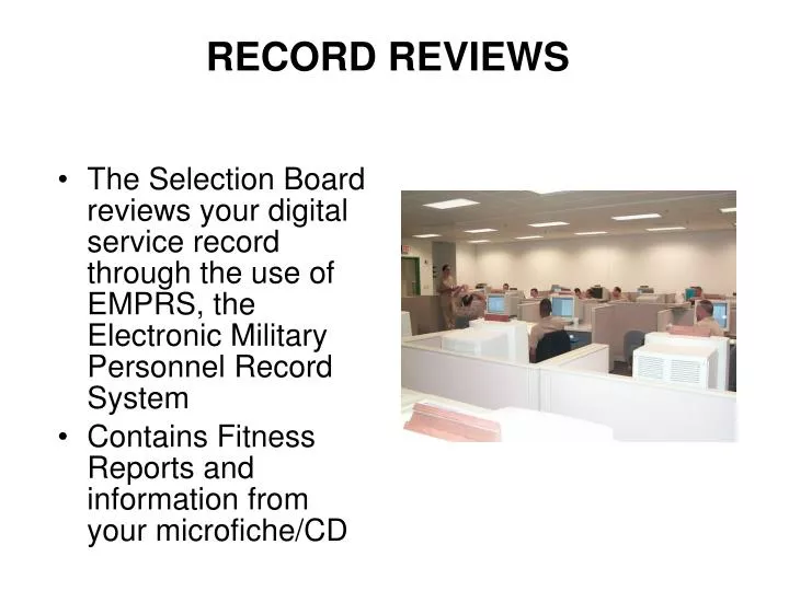 record reviews