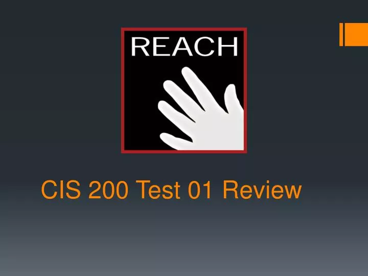 cis 200 test 01 review