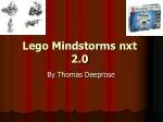 Lego Mindstorms nxt 2.0
