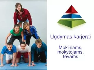 ugdymas karjerai