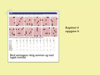 kapittel 4 oppgave h