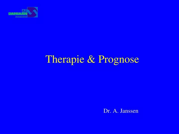therapie prognose
