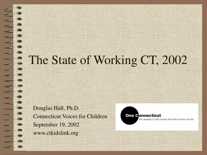 the state of working ct 2002