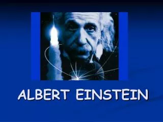 albert einstein