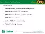 General Electronics TVS Diode Training - slide 1