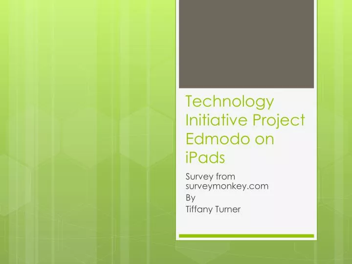 technology initiative project edmodo on ipads