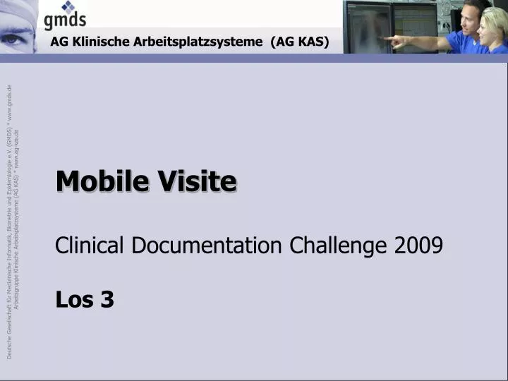 mobile visite clinical documentation challenge 2009 los 3