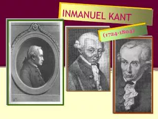 inmanuel kant