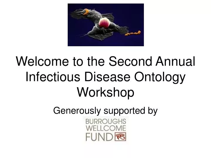 welcome to the second annual infectious disease ontology workshop