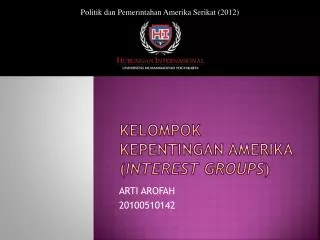 kelompok kepentingan amerika interest groups
