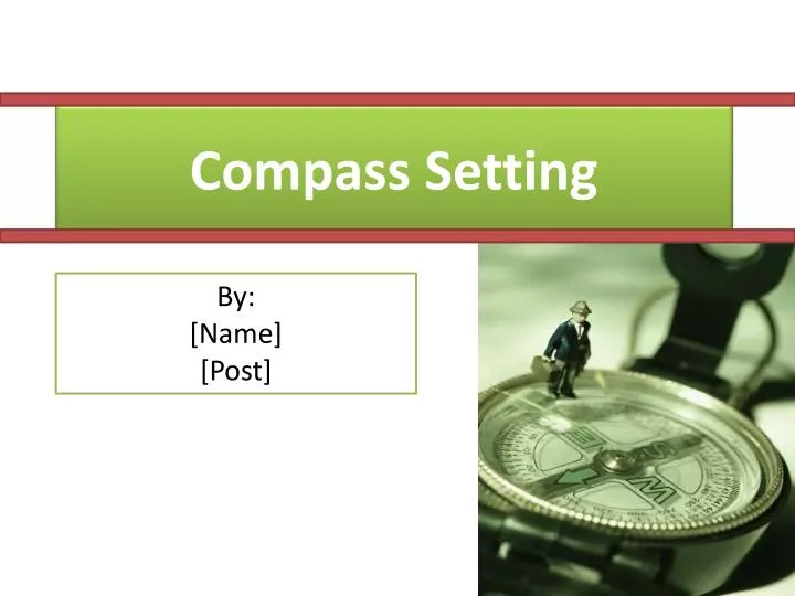 compass setting