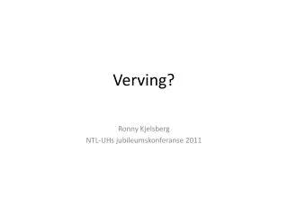 verving