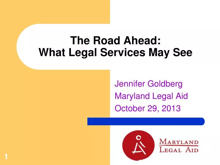 the road ahead what legal services may see