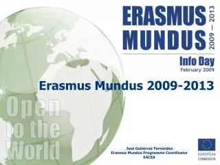 Erasmus Mundus 2009-2013