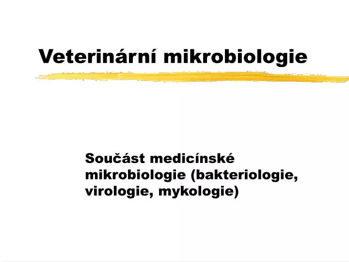 veterin rn mikrobiologie