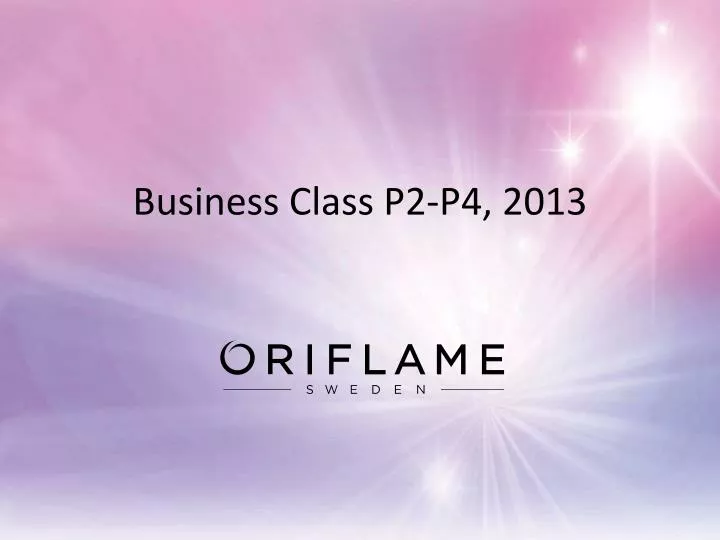 business class p2 p4 2013