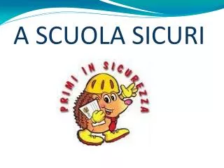 a scuola sicuri