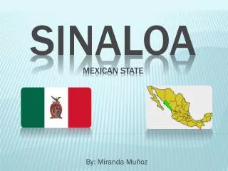 Sinaloa Mexican State