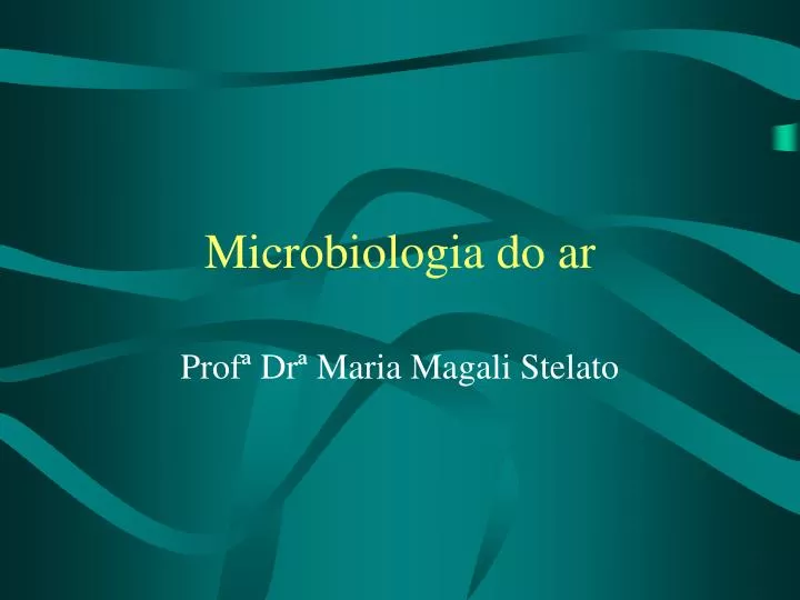 microbiologia do ar