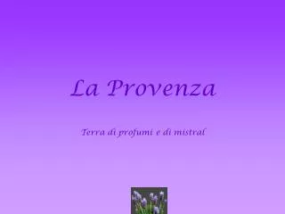 la provenza